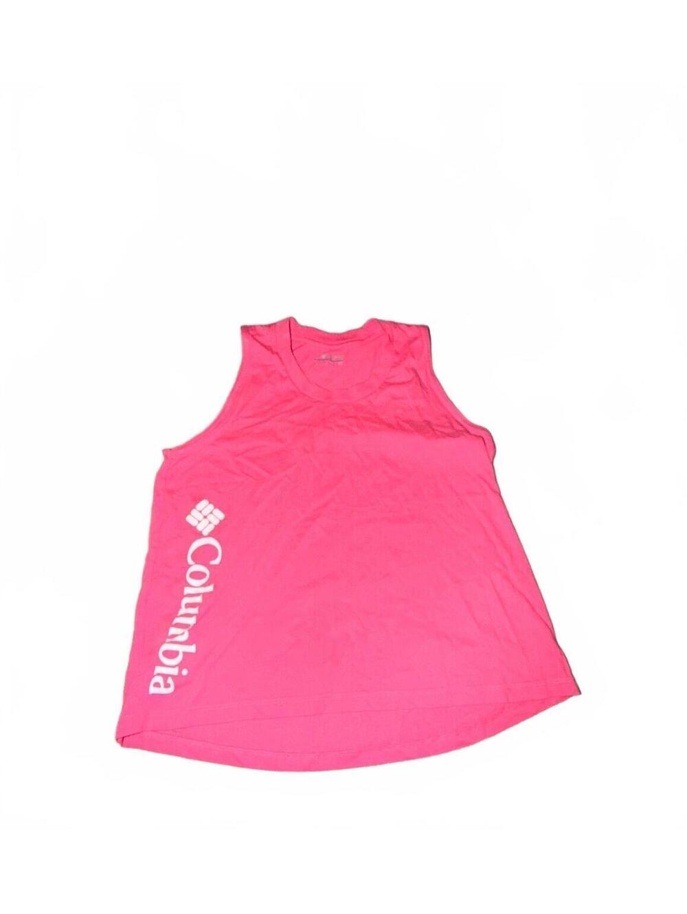 Columbia Women's Sleeveless Pink Tank Top, Size Small